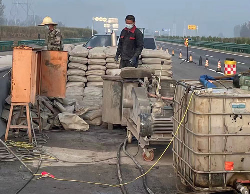 潘集高速公路高压注浆